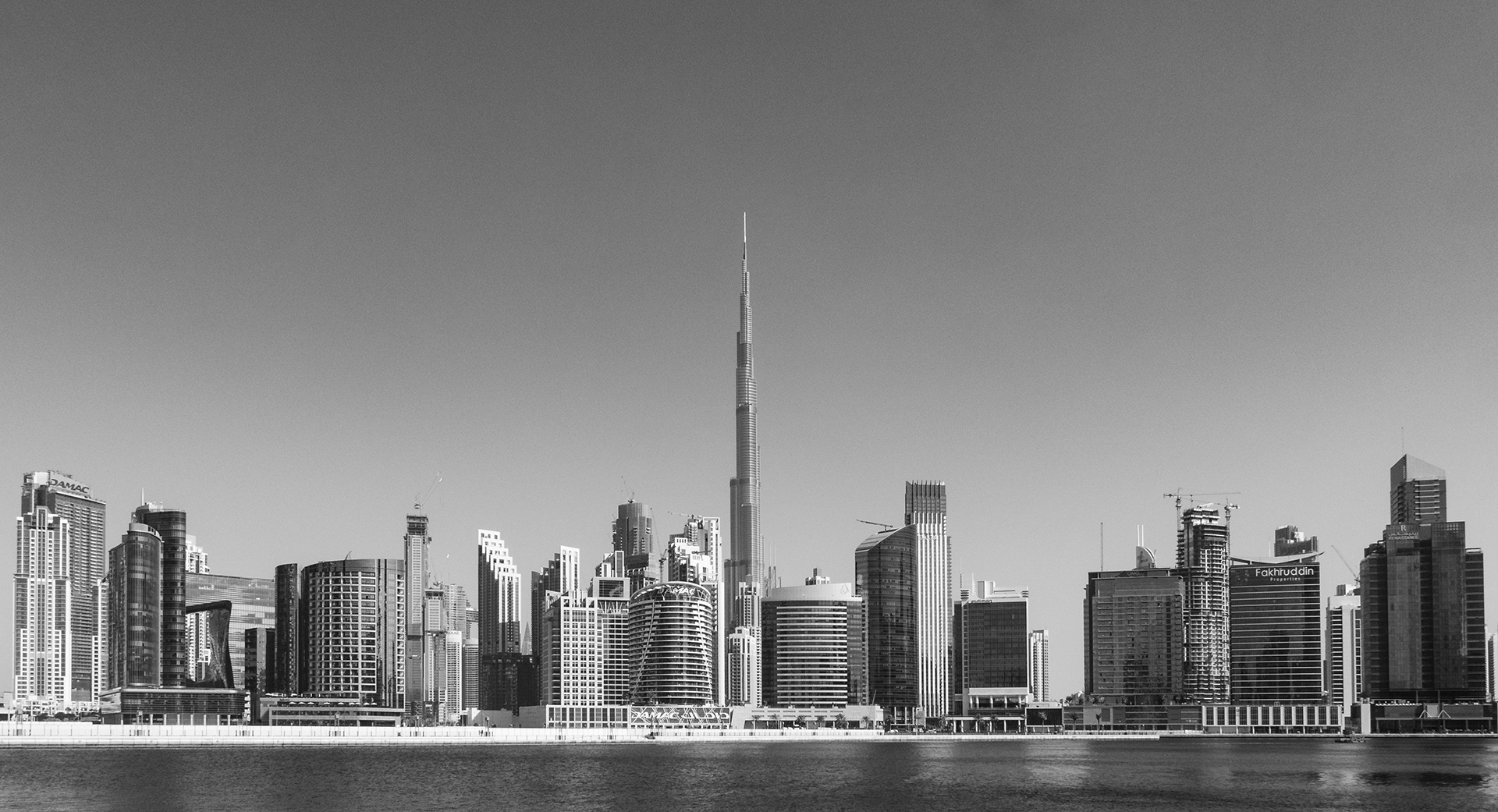 Dubai Skyline 04 by Domen